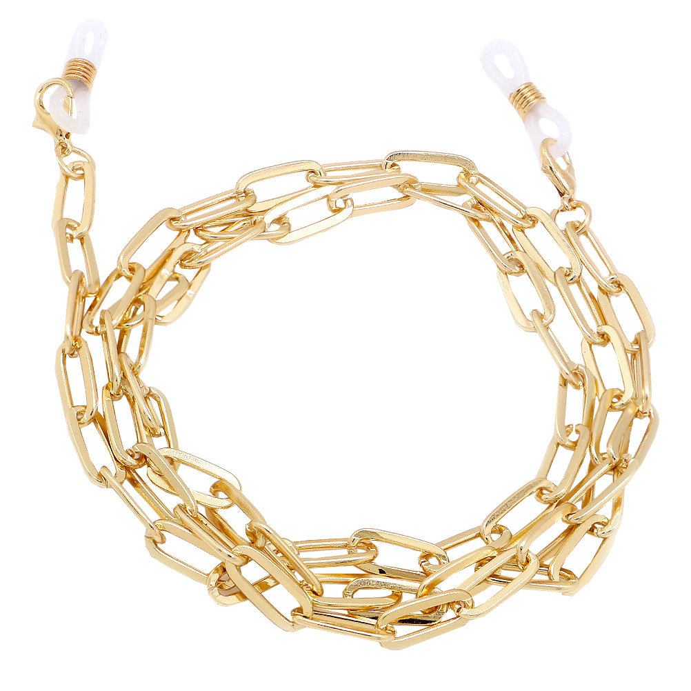 Altın Rengi Kağıt Klipsli Gözl - Mask Chain Holder incelemesi ve fiyatı