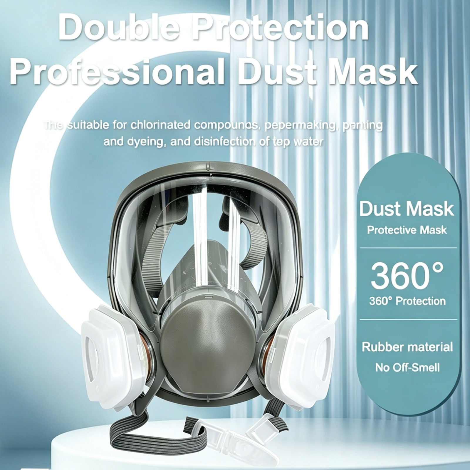 306 Filtre Adaptörlü 6800 Tam  - Dust Mask Construction incelemesi ve fiyatı