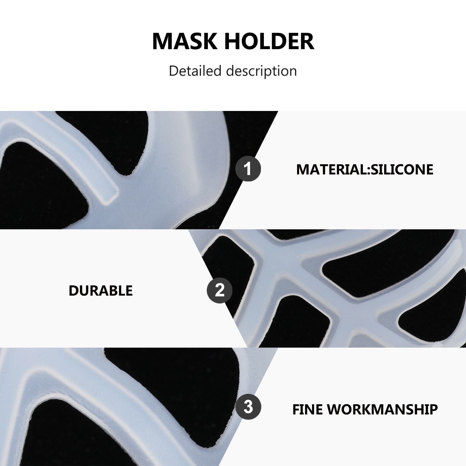 5 Adet Maske Tutucu, Silikon İ - Silicone Mask Bracket incelemesi ve fiyatı